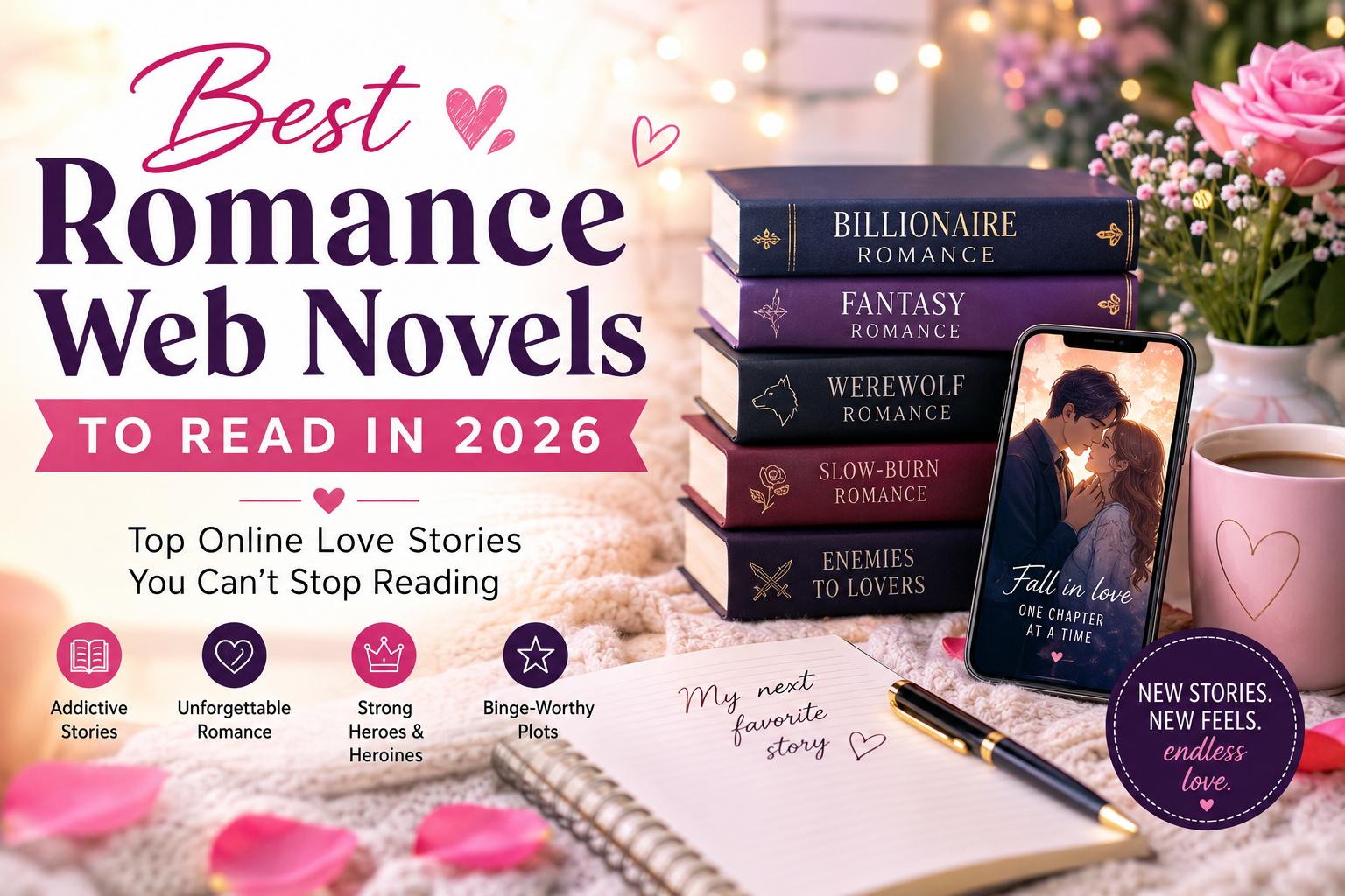 Best Romance Web Novels to Read in 2026: Top Online Love Stories You Can’t Stop Reading