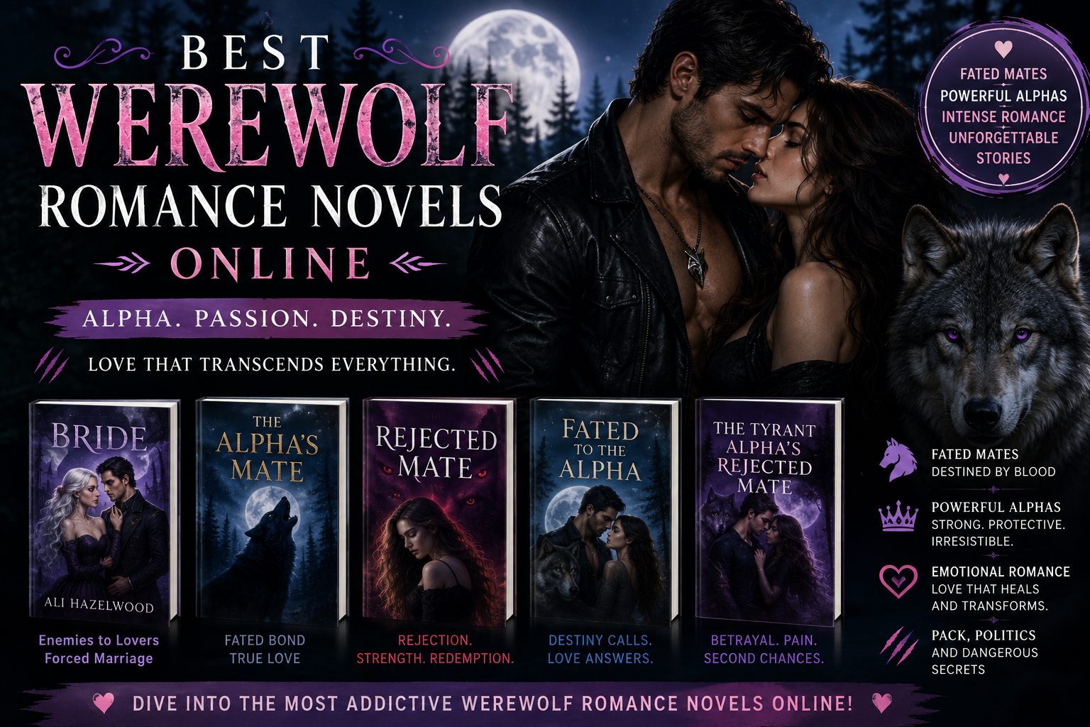 Best Werewolf Romance Novels Online: Top Alpha and Fated Mate Stories to Read in 2026